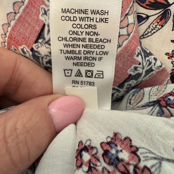 Maurices floral open front kimono - Picture 6 of 6